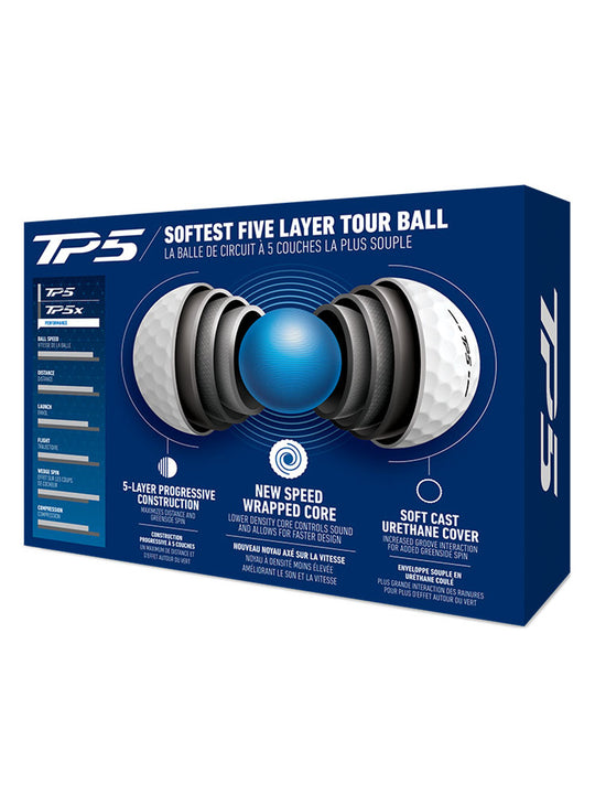 TaylorMade TP5 / TP5X Golf Balls