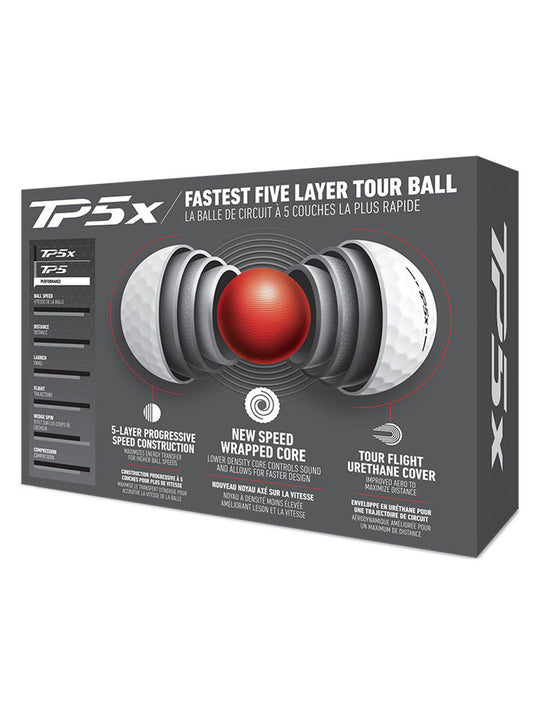 TaylorMade TP5 / TP5X Golf Balls