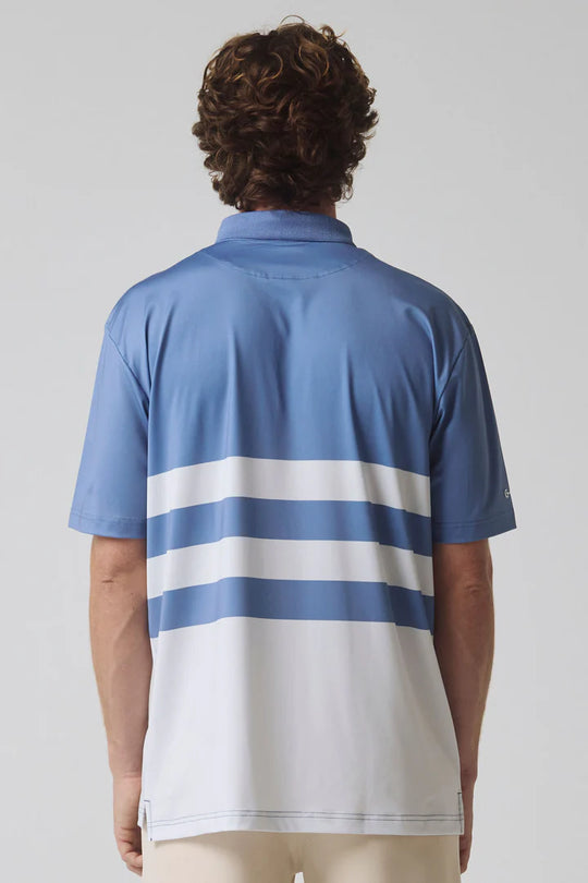 Gray + Haast Coastal Stripe Polo