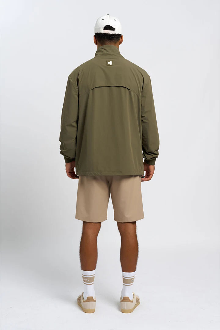 The Links Windbreaker | Dark Olive
