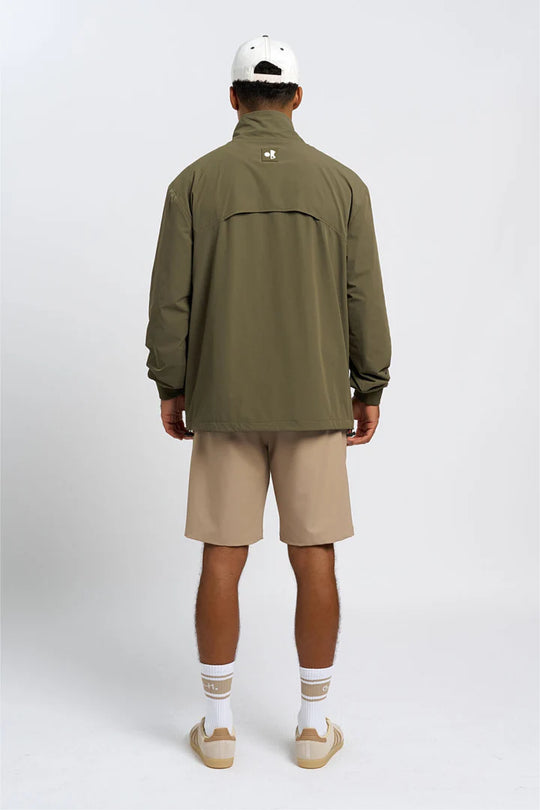 The Links Windbreaker | Dark Olive