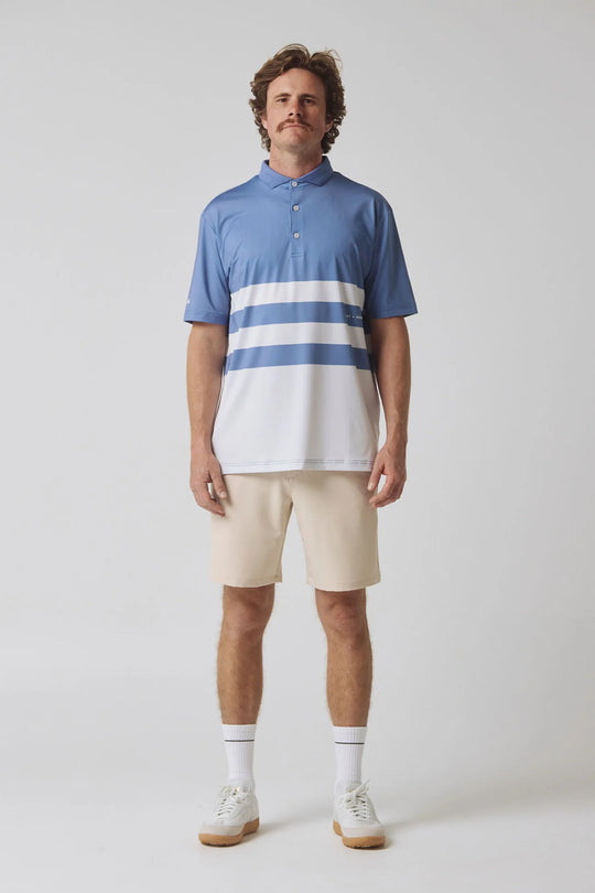 Gray + Haast Coastal Stripe Polo