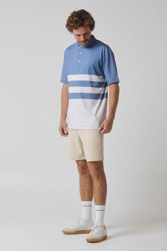 Gray + Haast Coastal Stripe Polo