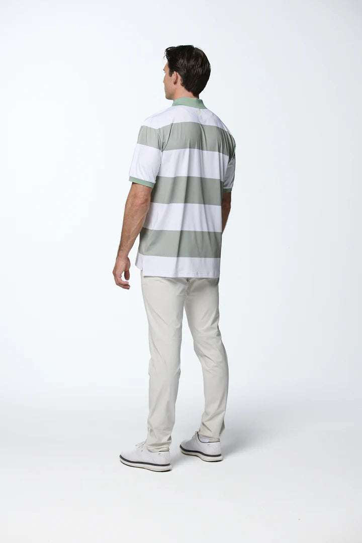Gray + Haast Sage Horizon Polo