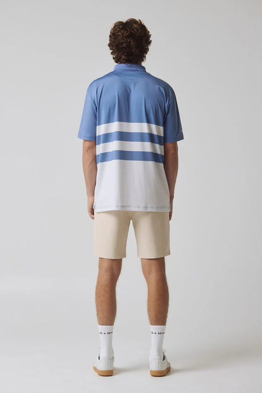 Gray + Haast Coastal Stripe Polo