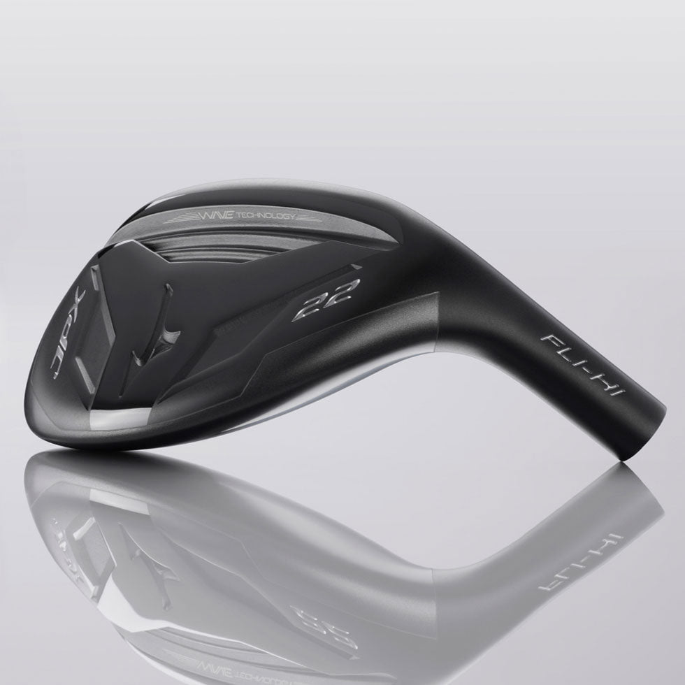 Rear view of Mizuno JPX 925 Fli-Hi hybrid golf club, showcasing advanced weighting design. In stock at Noosa Golf Co., premium Noosa golf shop and Sunshine Coast golf retailer.