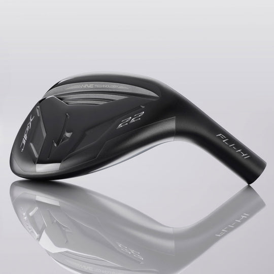 Rear view of Mizuno JPX 925 Fli-Hi hybrid golf club, showcasing advanced weighting design. In stock at Noosa Golf Co., premium Noosa golf shop and Sunshine Coast golf retailer.