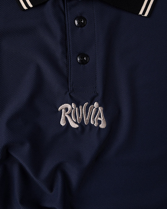 Rivvia Projects Big Drop Polo Navy