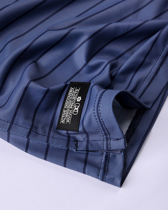 Rivvia Project Border Relaxed Fit Polo NAVY